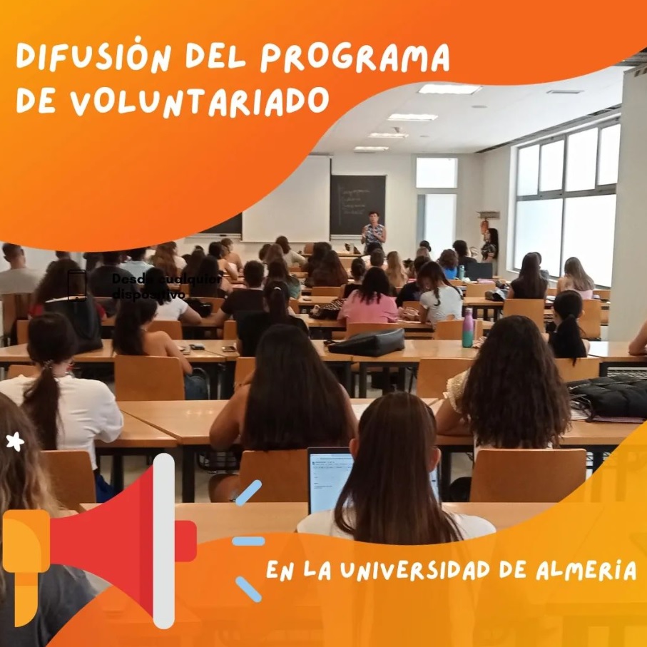 Campaña de divulgación y captación de voluntariado. Curso 2023/24.